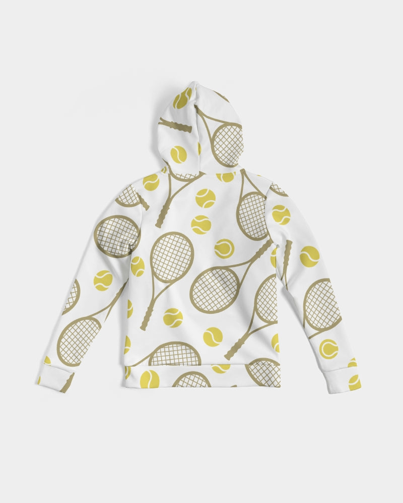 Racquet & Ball Pattern Women's Hoodie