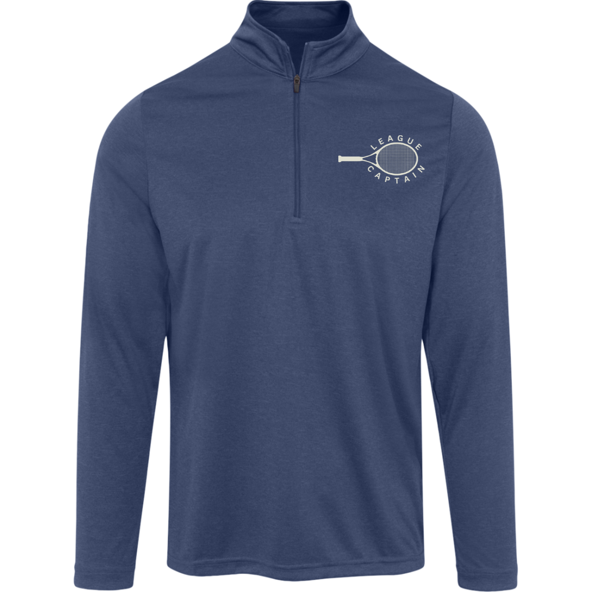 League Captain Men's Heather Quarter Zip