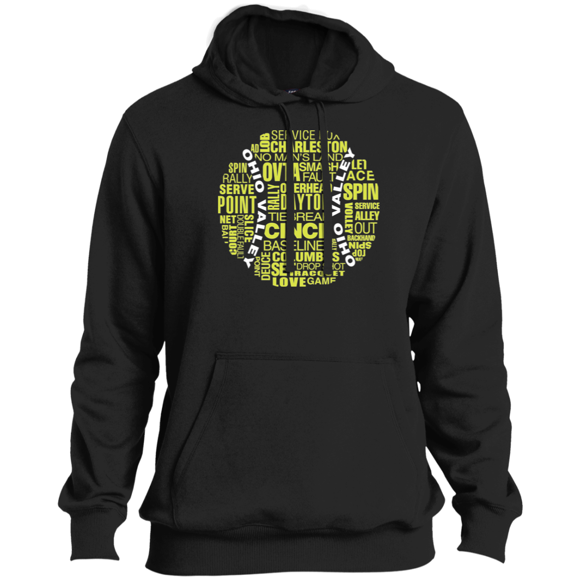 OVTA Tennis Ball Men's  Pullover Hoodie