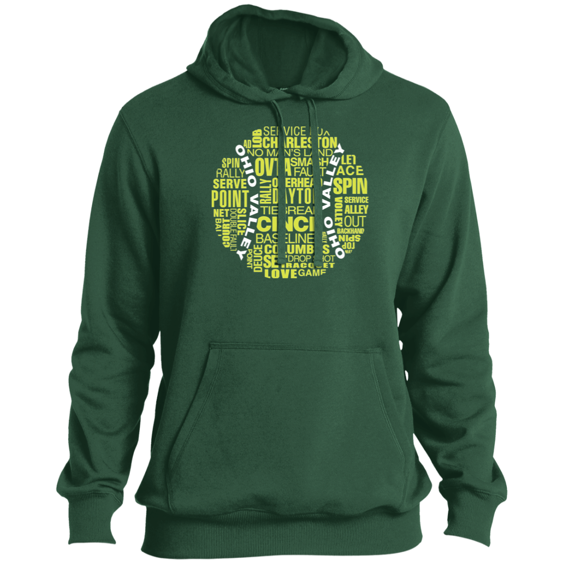 OVTA Tennis Ball Men's  Pullover Hoodie