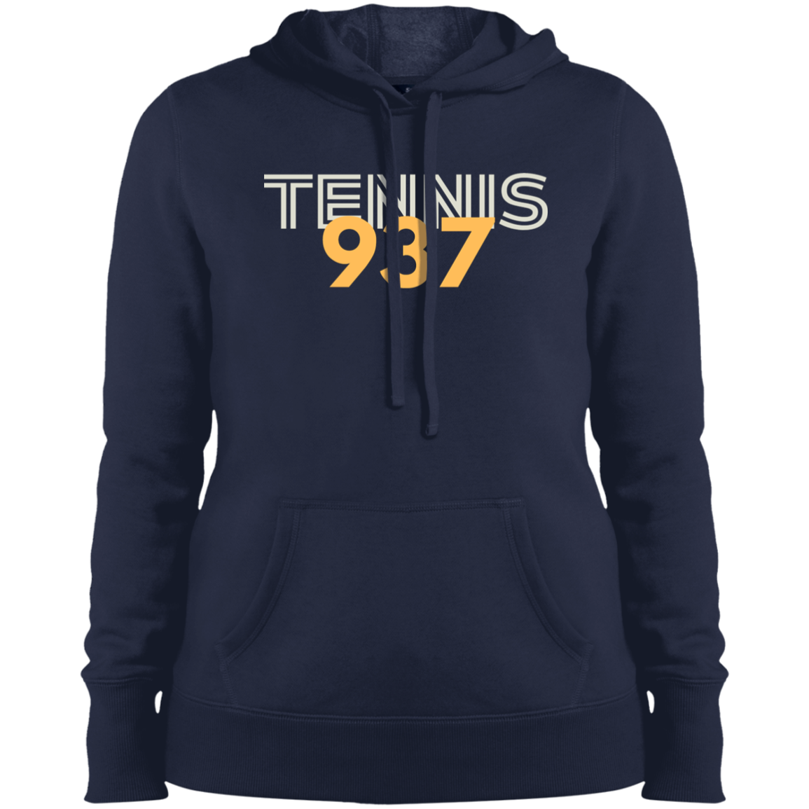 937 Tennis  Ladies' Pullover Hoodie