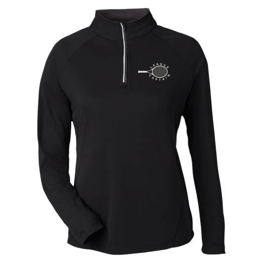 League Captain Women's Pique Quarter Zip