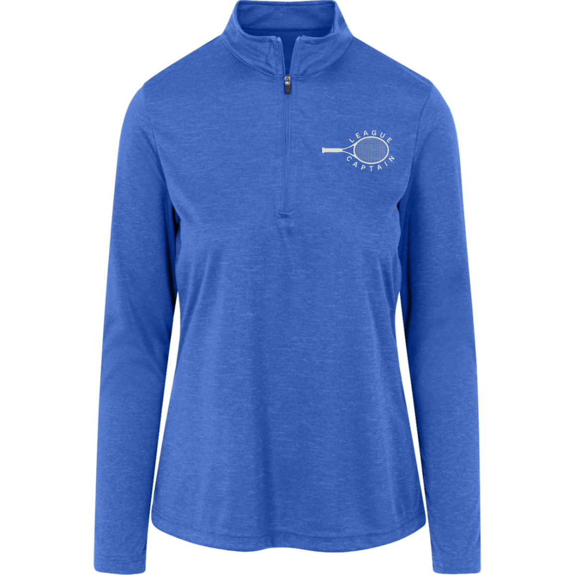 League Captain Women's Heather Quarter Zip