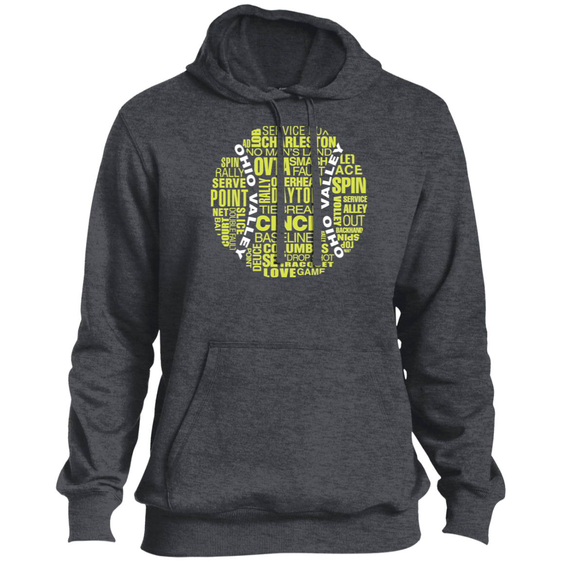 OVTA Tennis Ball Men's  Pullover Hoodie