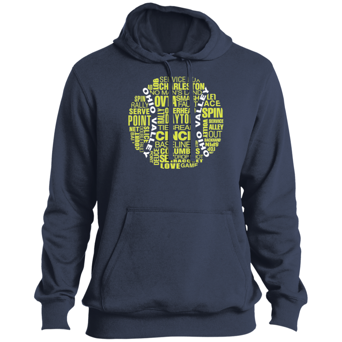 OVTA Tennis Ball Men's  Pullover Hoodie