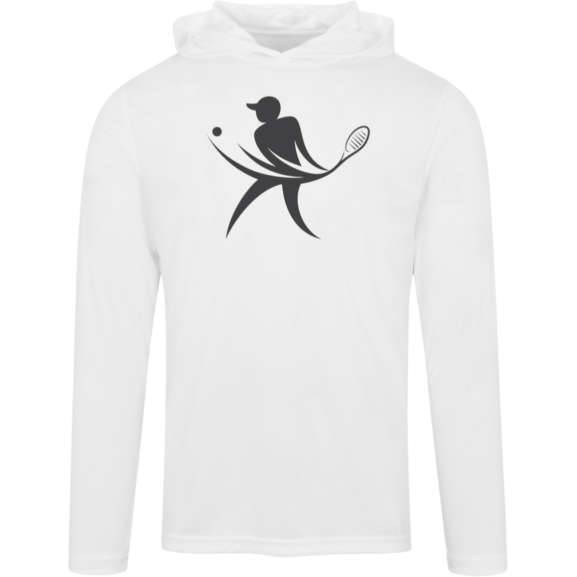 Tennis Player Men's Super-Lite Performance Hooded Tee