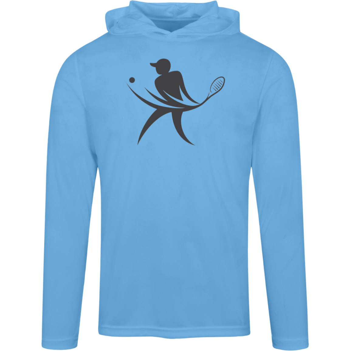 Tennis Player Men's Super-Lite Performance Hooded Tee