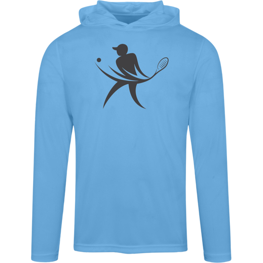 Tennis Player Men's Super-Lite Performance Hooded Tee