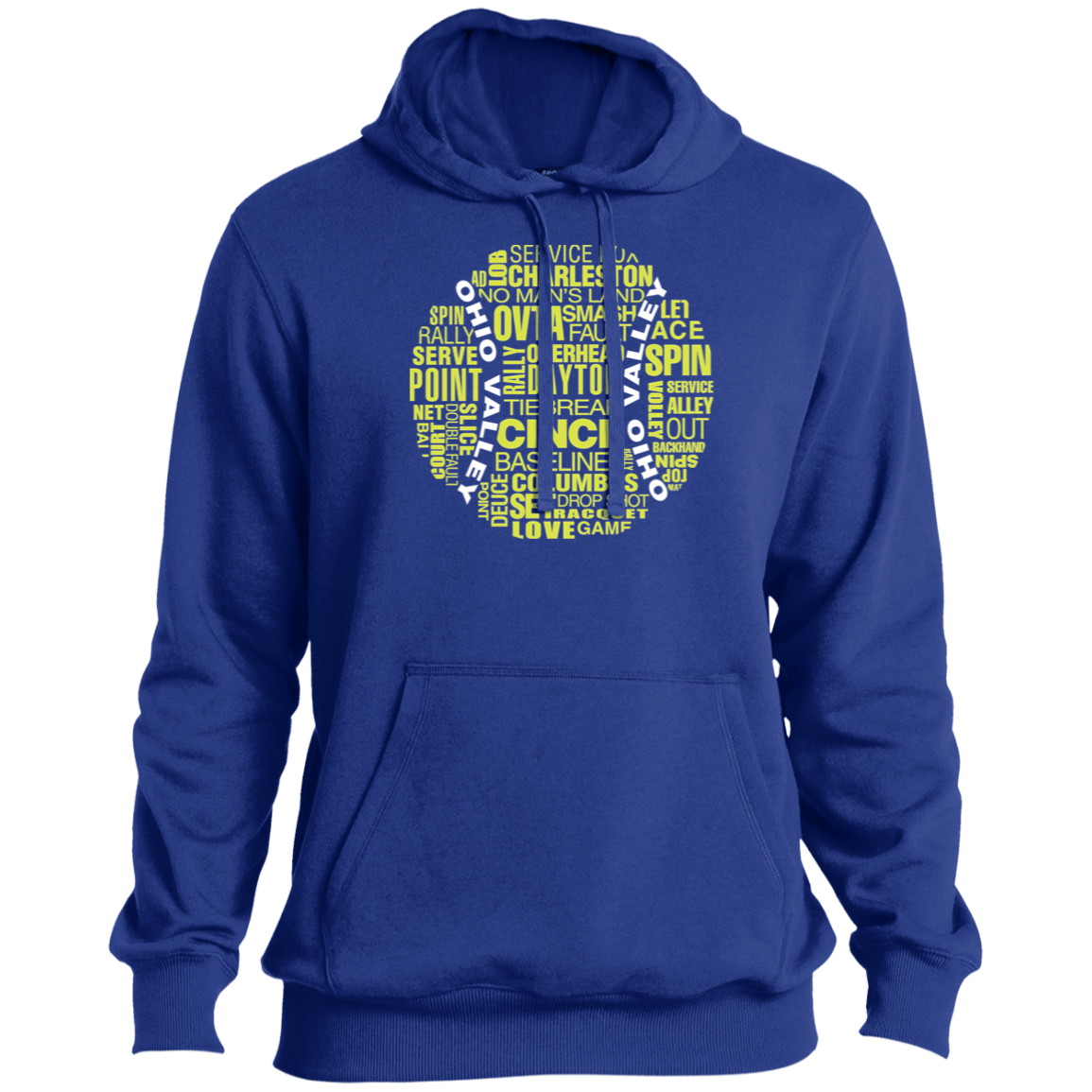 OVTA Tennis Ball Men's  Pullover Hoodie