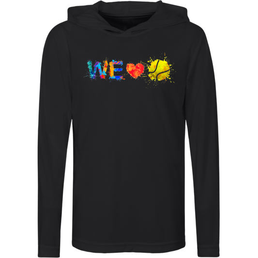 We Love Tennis Youth Lightweight Performance Hoodie