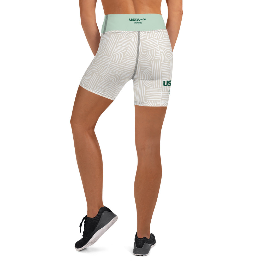 USTA Ohio Valley Yoga Shorts